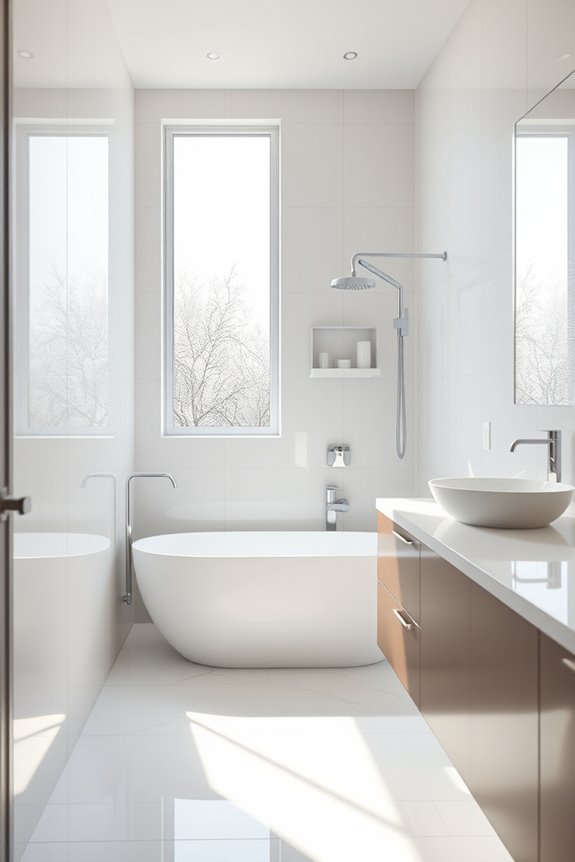 sleek polished luxurious panels