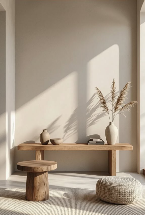 sleek seamless polished cement