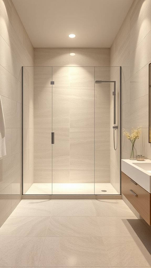 sleek spacious low maintenance design