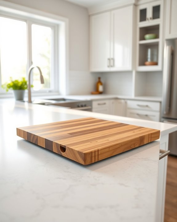 slide out cutting board efficiency