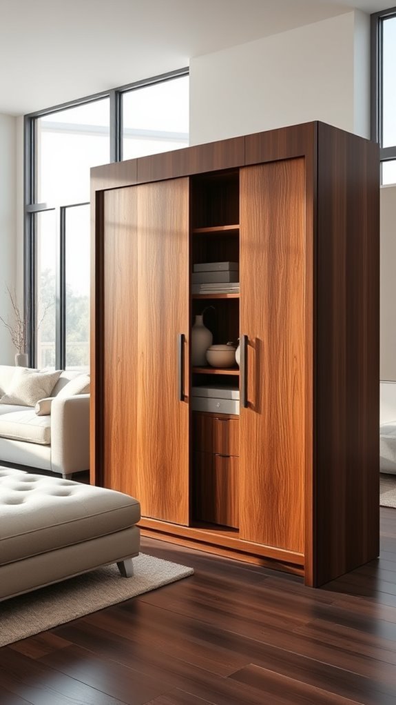 sliding door storage solutions
