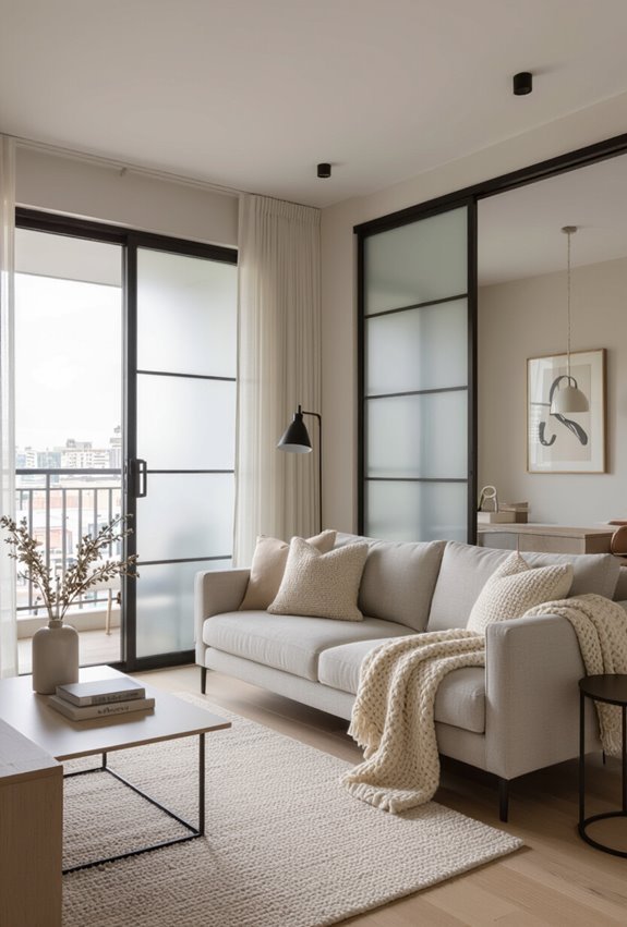 sliding doors maximize space