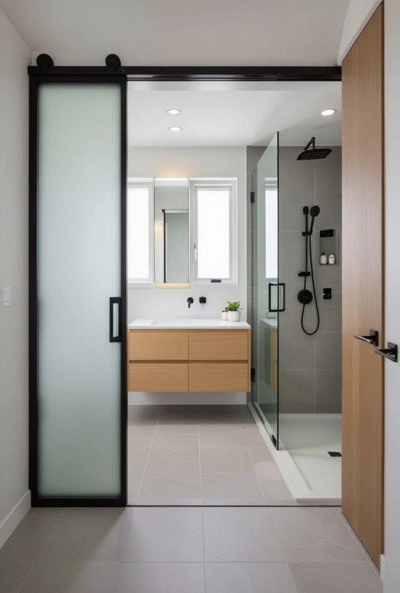 sliding or pocket doors