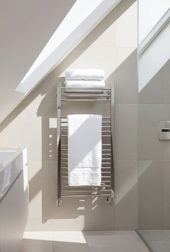 slim heated towel rails