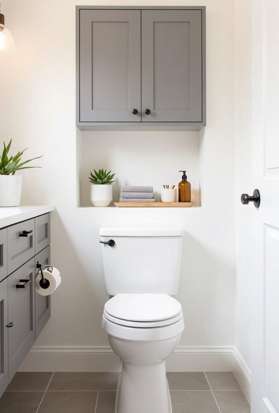 slim recessed cabinet solution