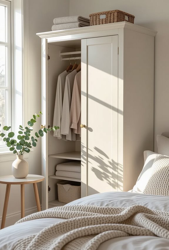 slim tall wardrobe solution