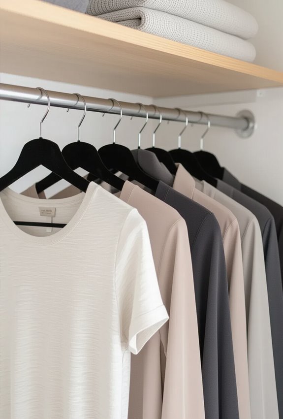 slim textured non slip hangers