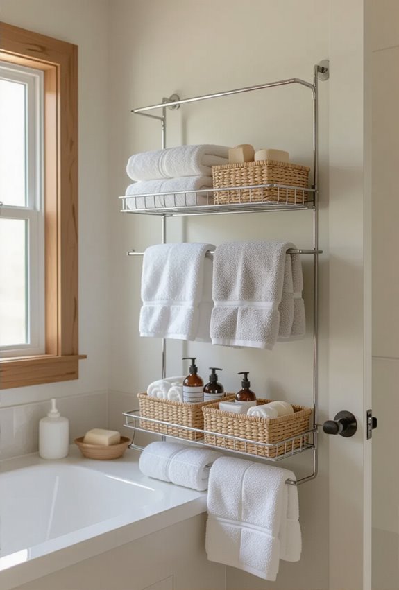slim ventilated door organizer