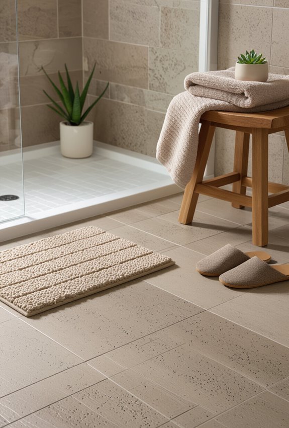 slip resistant textured waterproof flooring