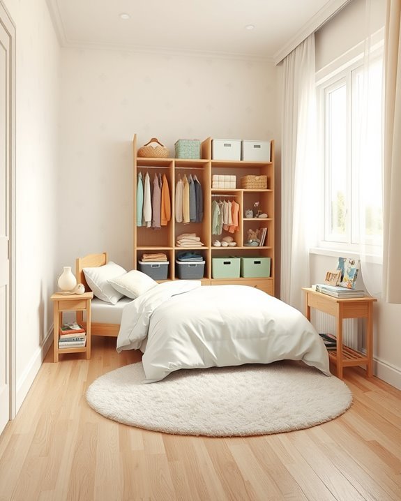small closet organization tips