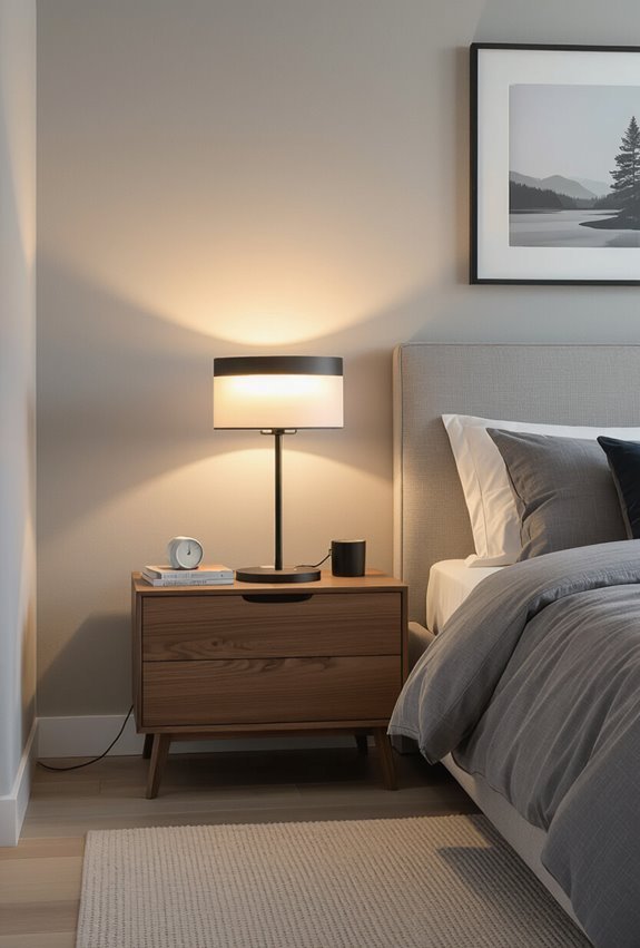 smart adaptive circadian bedroom lighting