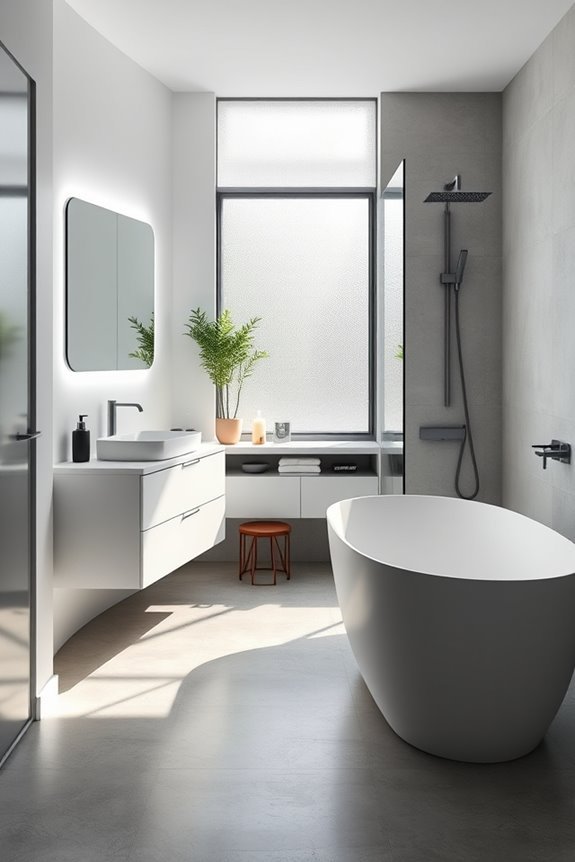 smart bathroom technology integration