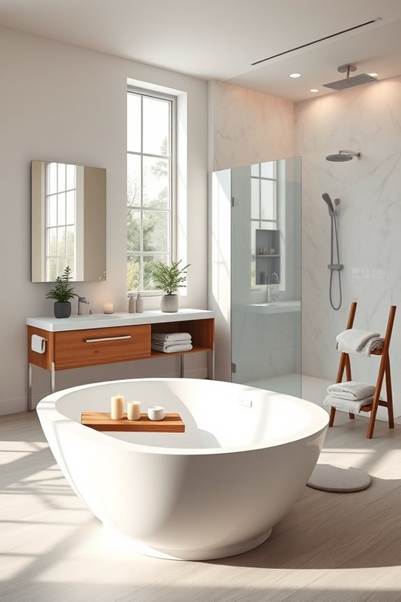 smart bathroom technology integration