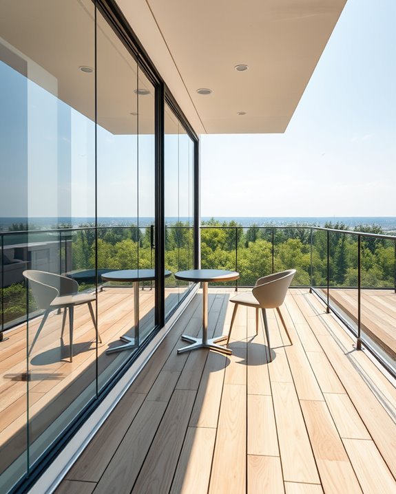smart glass railing benefits