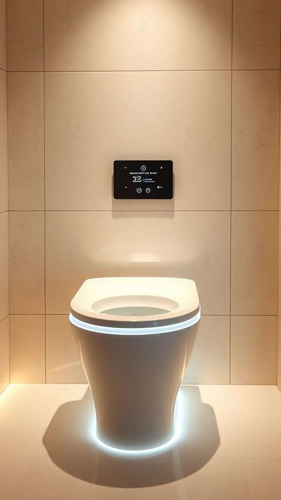 smart hygienic bar toilets