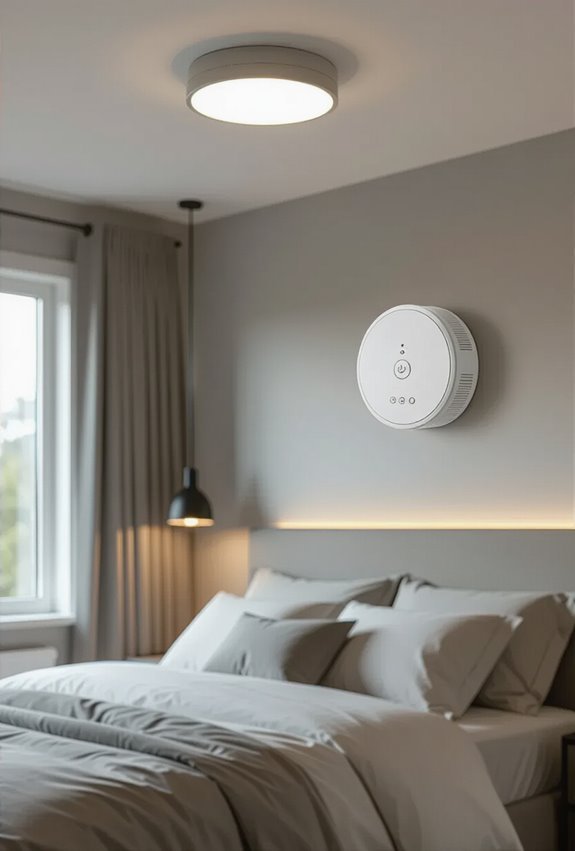 smart interconnected smoke detectors