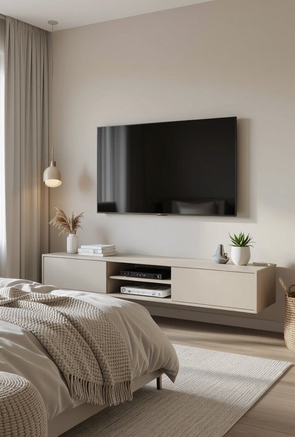smart tv saves space