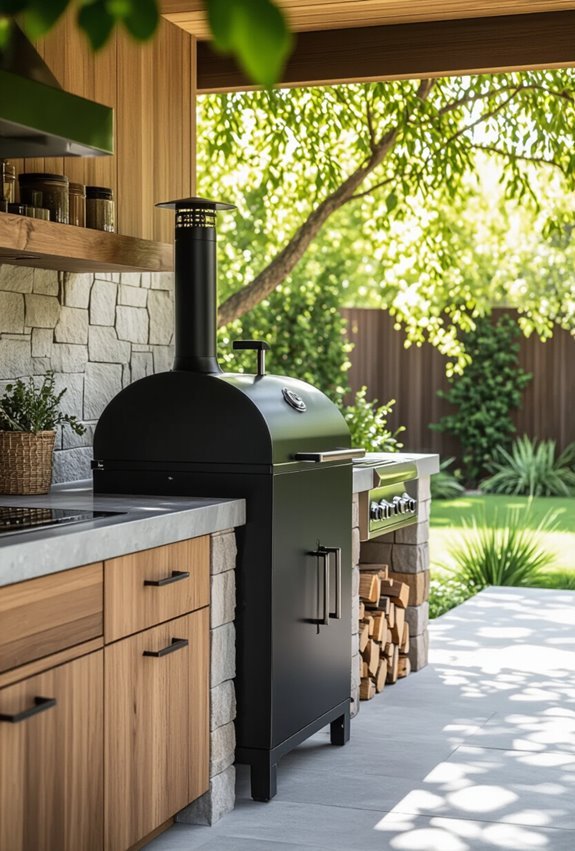 smoker placement for flavor