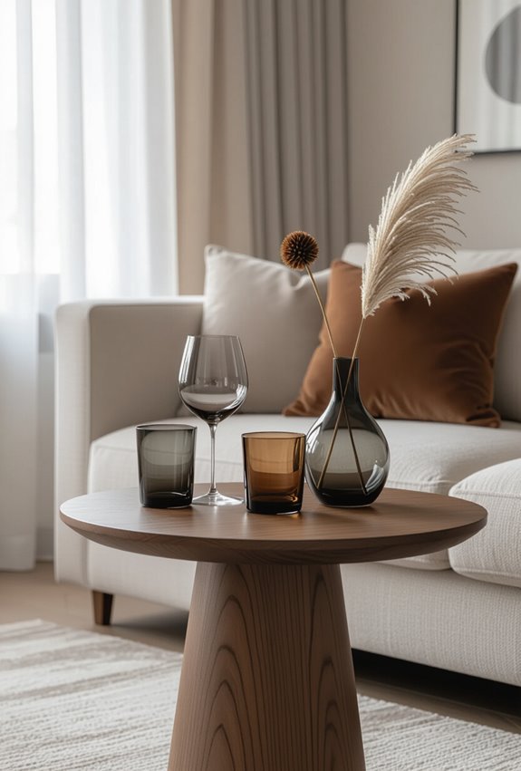 smoky tinted glass sophistication