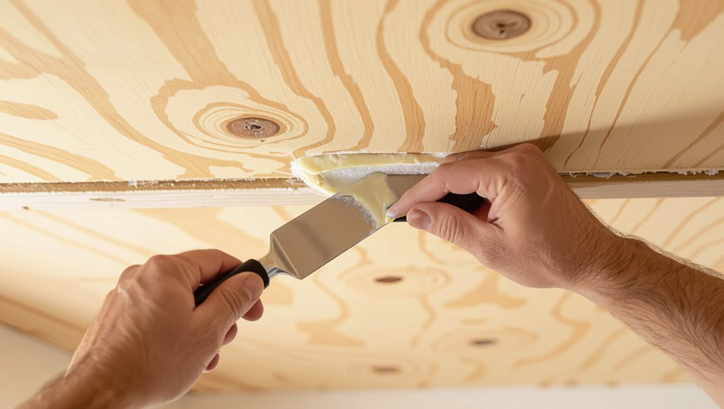 smooth ceiling repair techniques
