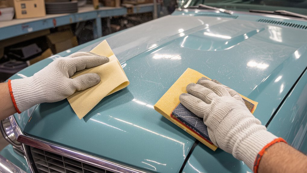 smooth edges remove paint