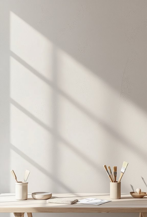 smooth plaster subtle wash