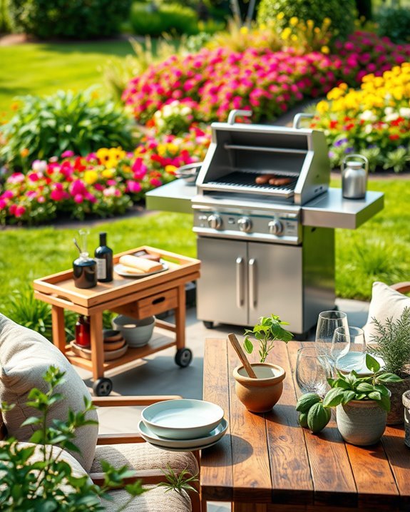 social grilling backyard experience
