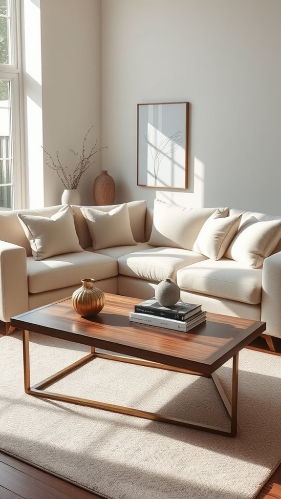 sofa and coffee table harmony