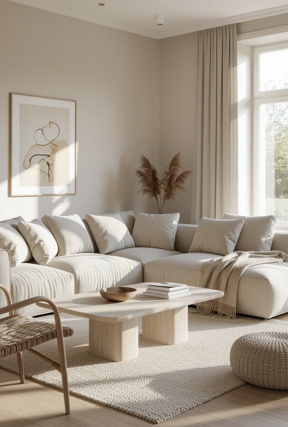 sofa scaled to space