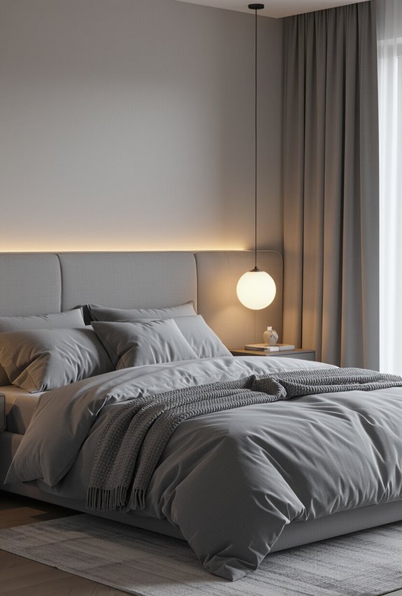 soft ambient grey retreat