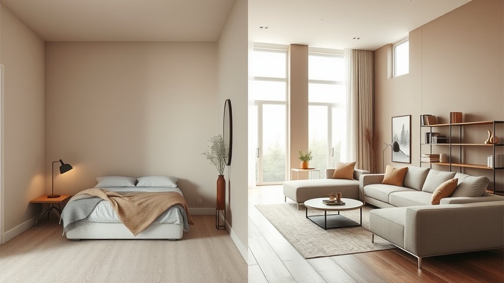 soft balanced proportionate cozy