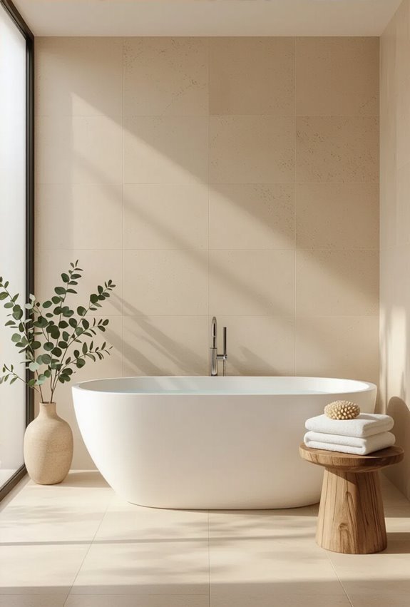 soft beige spa retreat