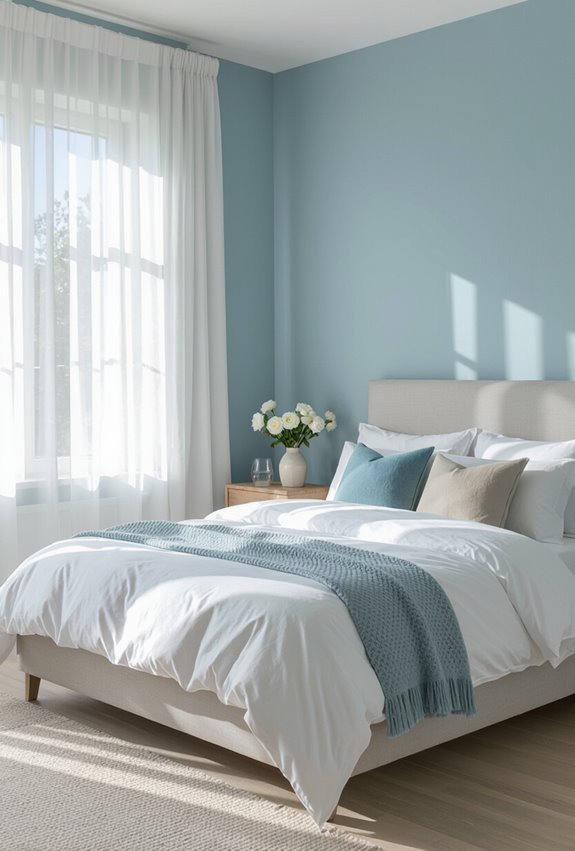 soft blue serene bedroom base