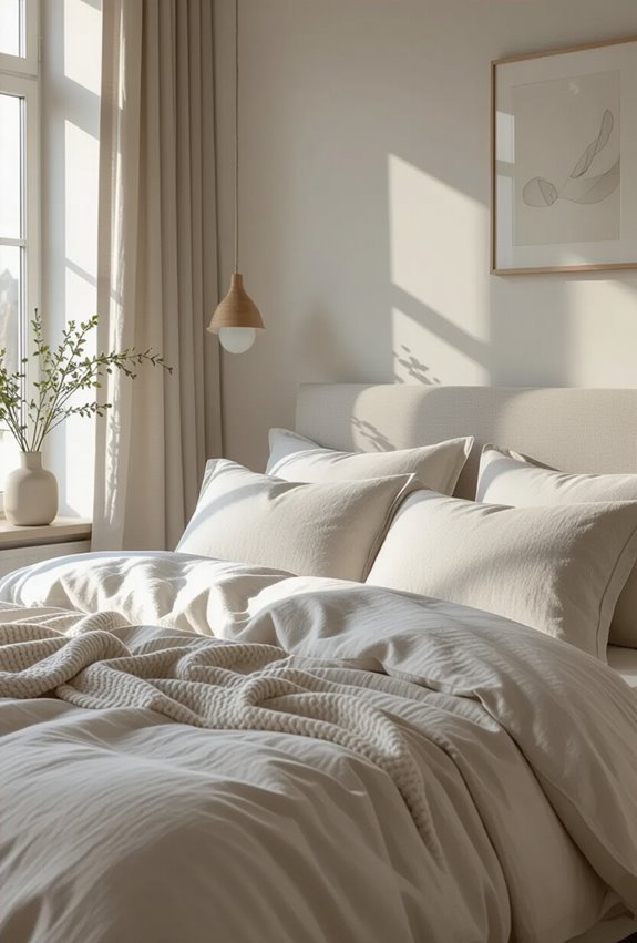 soft breathable temperature regulating bedding