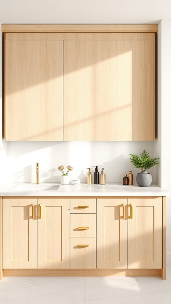 soft close bathroom cabinets elegance