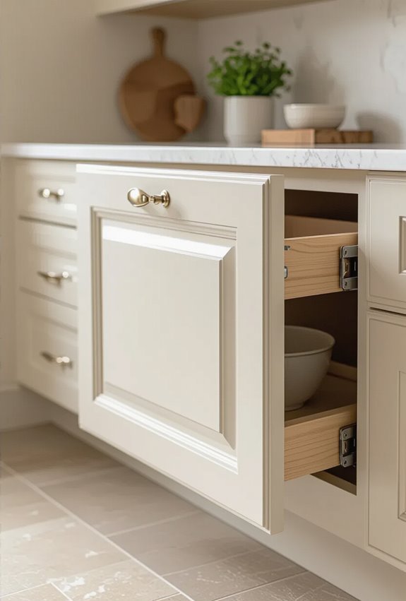 soft close hidden hinges upgrade