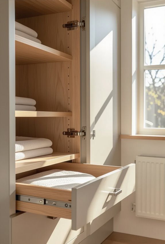 soft close rust resistant hardware