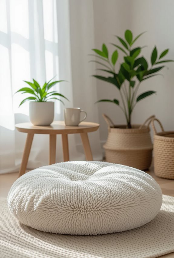 soft colorful portable seating