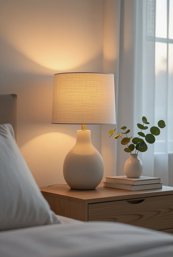 soft diffusing fabric or glass