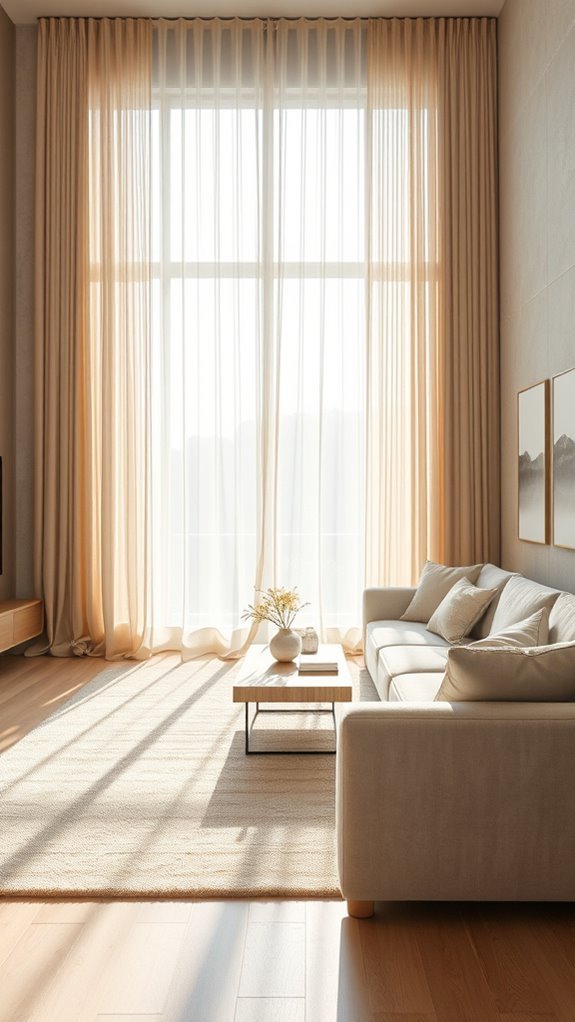 soft drapery for ambiance