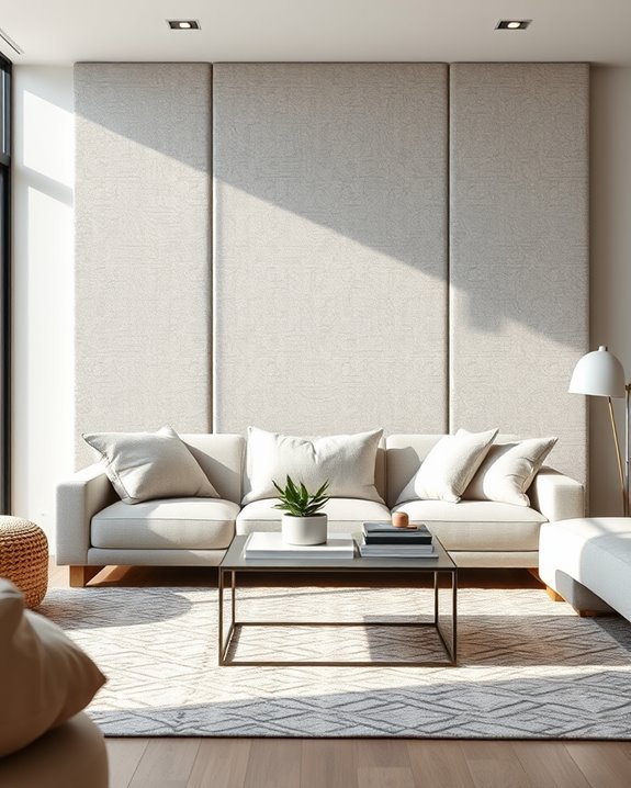 soft furnishings enhance aesthetics