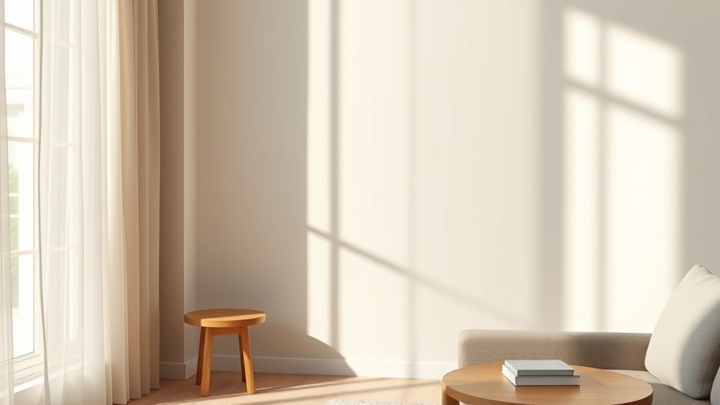 soft glare reducing wall finish