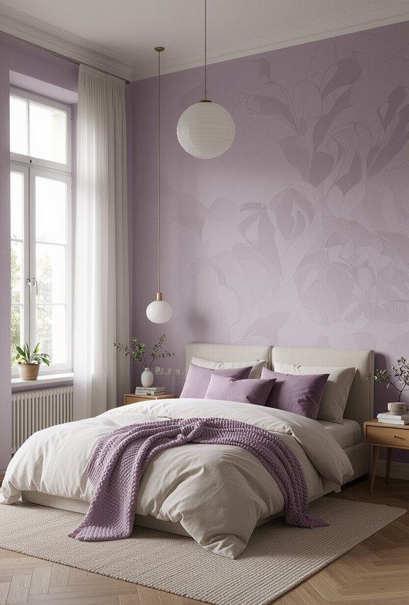 soft lilac dreamy retreat
