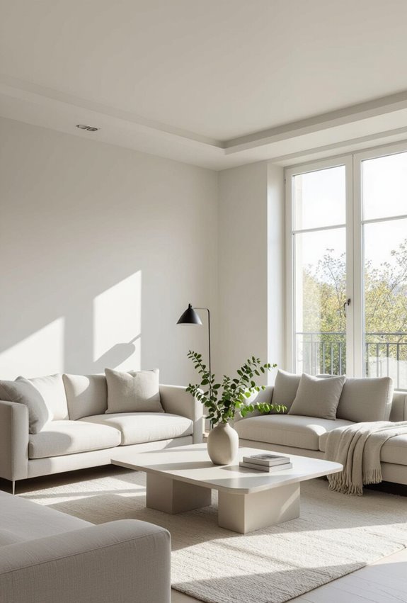 soft modern matte ceilings
