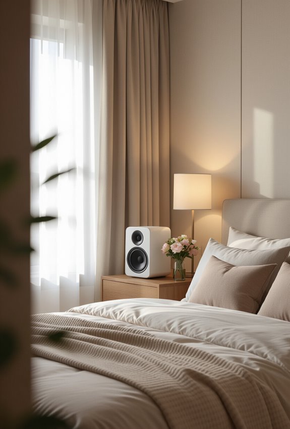 soft music quality speakers