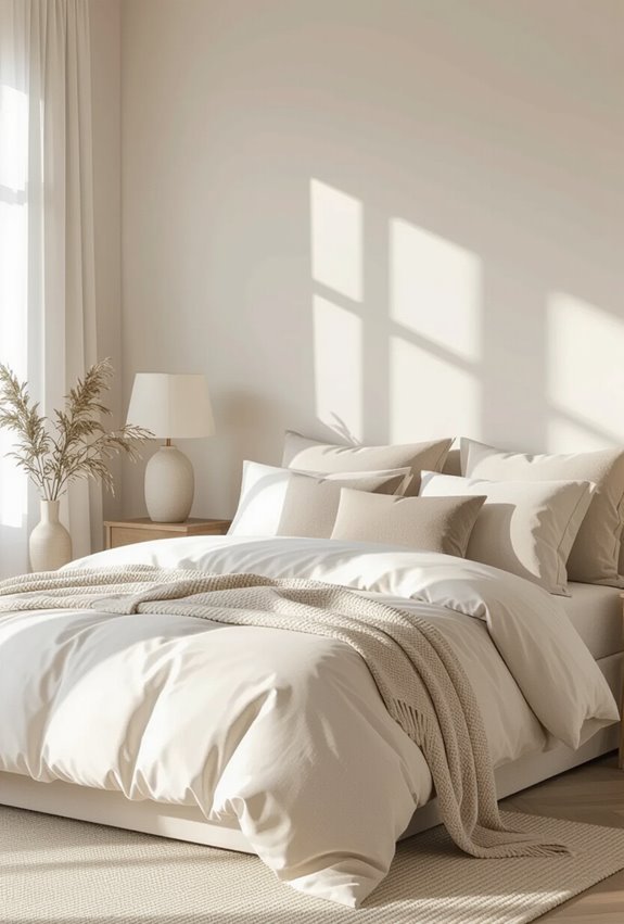 soft neutral calming backdrop
