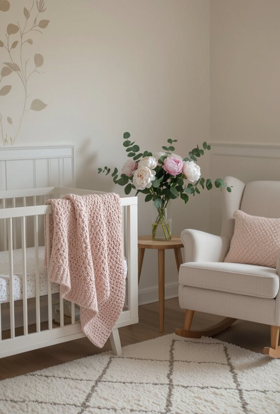 soft neutral with florals