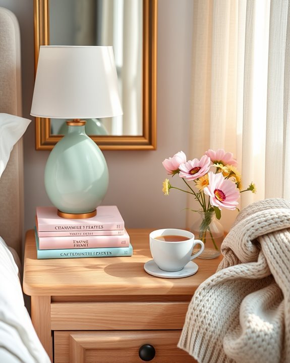 soft pastel bedroom decor