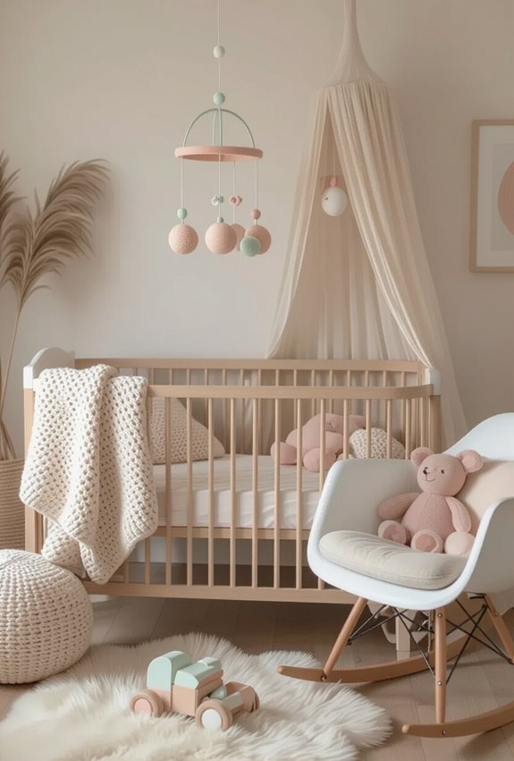soft pastel textured warmth