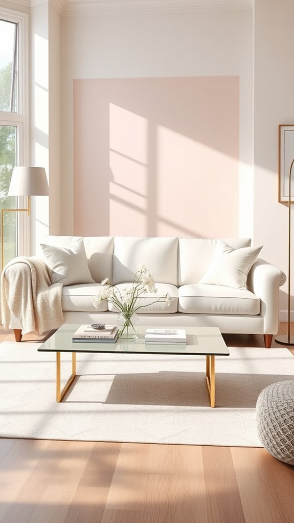 soft pastels enhance elegance
